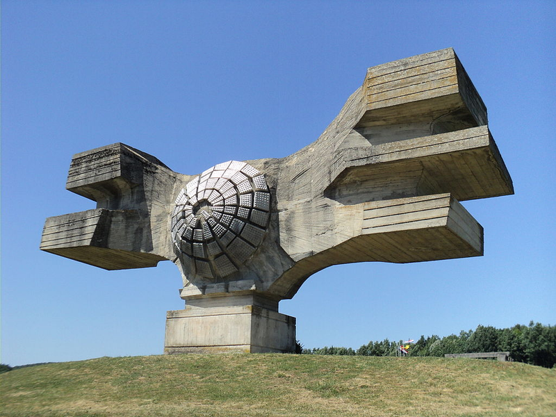 Monument to the Revolution Croatia. Wikimedia Commons